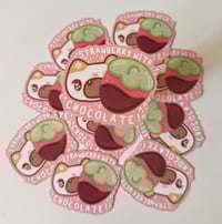 Jungwon Chocolate Strawberry Sticker