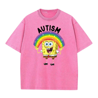autism oversized t-shirts
