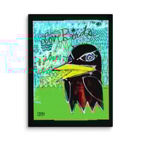 Love Birds Nightcrawlers.  Bait and Tackle.  18" x 24" x 1.25" thick Canvas.  By, Jason Orr.