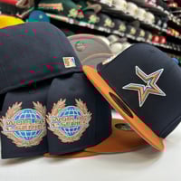 Image 3 of New Era 59Fifty Navy Rust 🍊 