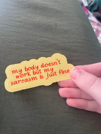 sarcasm sticker
