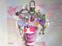 Image 1 of kitten deco sweet keychain(=^ェ^=)
