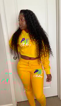 Yellow Jumpsuit Set 