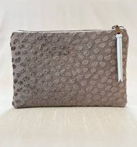Image 2 of Velvet Leopard Clutch