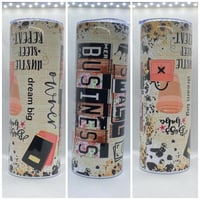 SMALL BUSINESS OWNER OOPSIE TUMBLER 