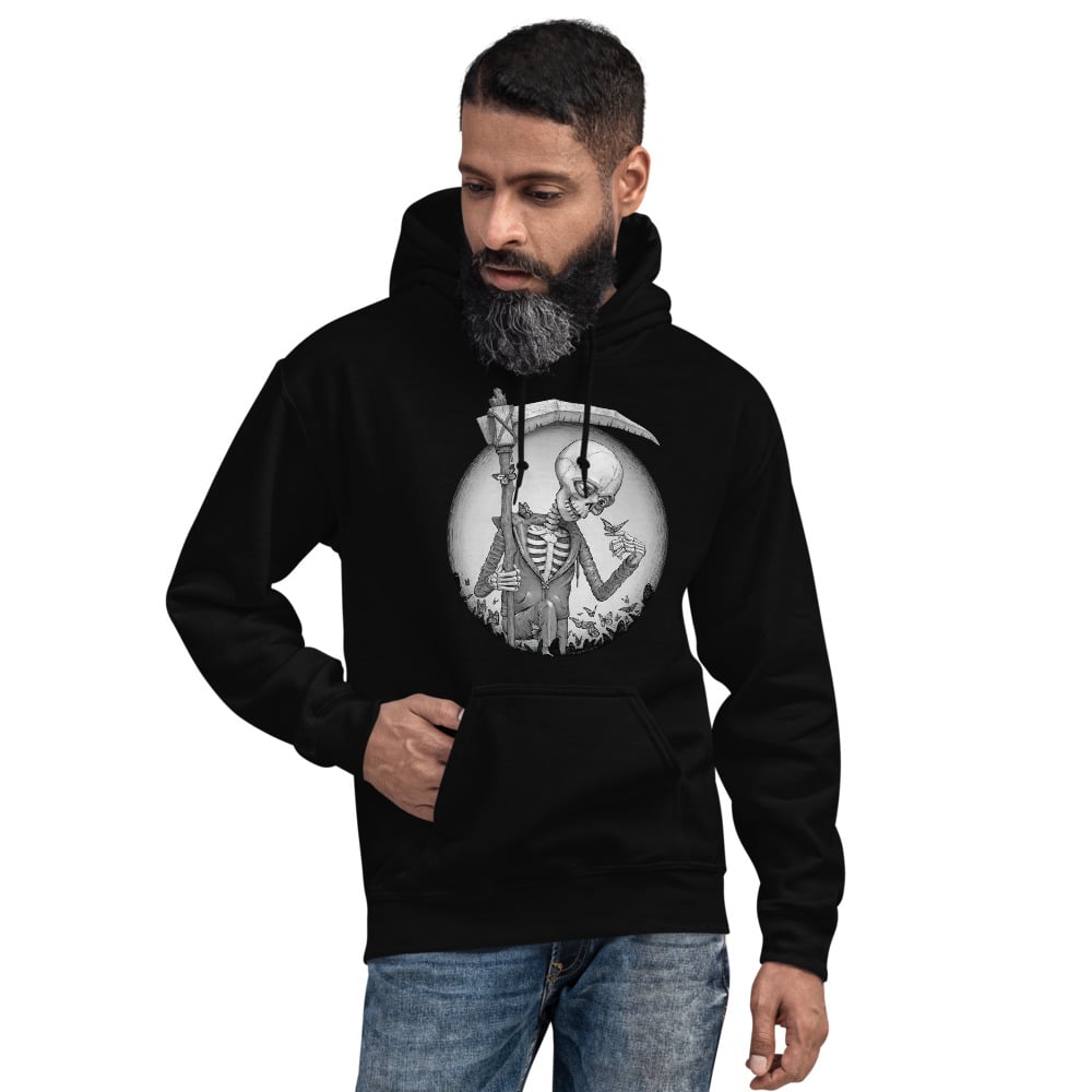 Image of Unisex Friends with Death Hoodie