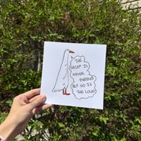 The Grief (7x7 art print)