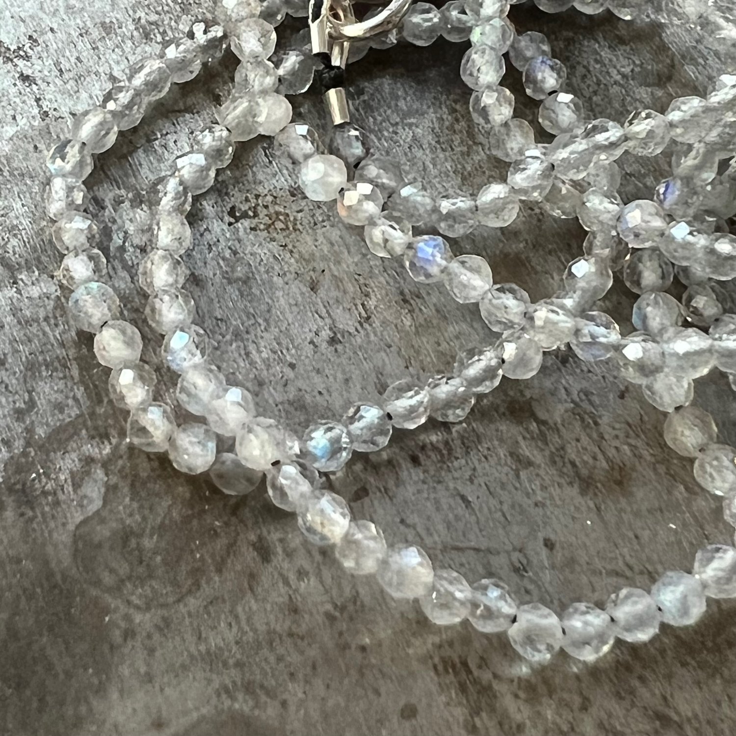 Image of Labradorite Beaded Necklace