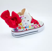 Image 5 of Cocomelon Cartoon Toddler Girls Custom Canvas Shoes