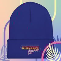 Image 3 of 【 Cuffed Beanie 】Soft "VIDEOGAME LOVER" Logo Form-Fitting Beanie (Multiple Colour Options!)