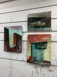 Image 4 of Painting / maleri  / "Forgotten land IV" / 30x40 cm