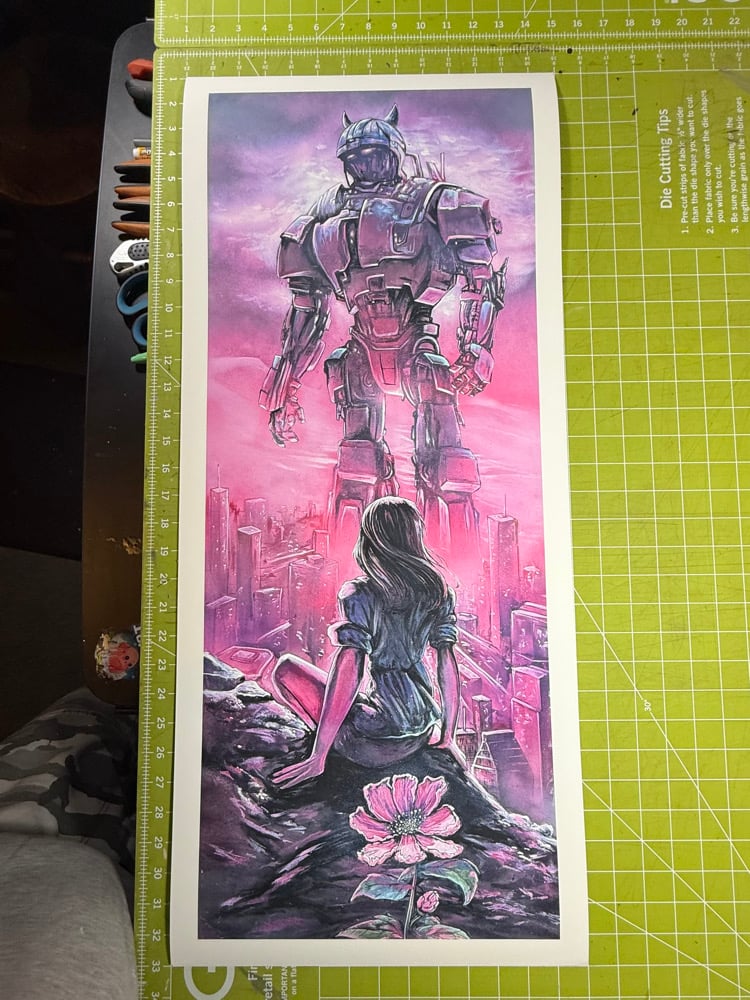 Image of PRINT 15”x33” “My Little Friend”