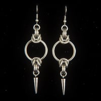 O-Ring Spike Earrings