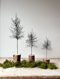 Image 1 of 3 size Wire Christmas Trees