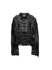Image 1 of SS26 ‘Pystoni’ Leather Napoleon Jacket 