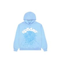 Spder Light Blue hoodie