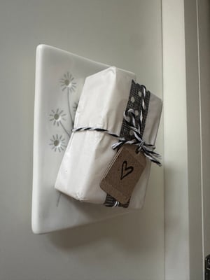 Image of CERAMIC SOAP DISH & SOAP
