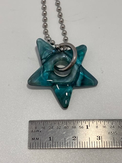 Image of ice blue star