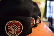 Image of "POWER  LOVE  PEACE" SKULLY