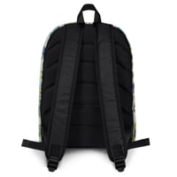 Image 6 of Grey Haunted Mansion Pattern Backpack