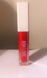 Image 2 of Ash Love Vegan Red Liquid Lipstick (fire-21)