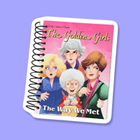 Image 1 of The Way We Met - Little Golden Book Journal
