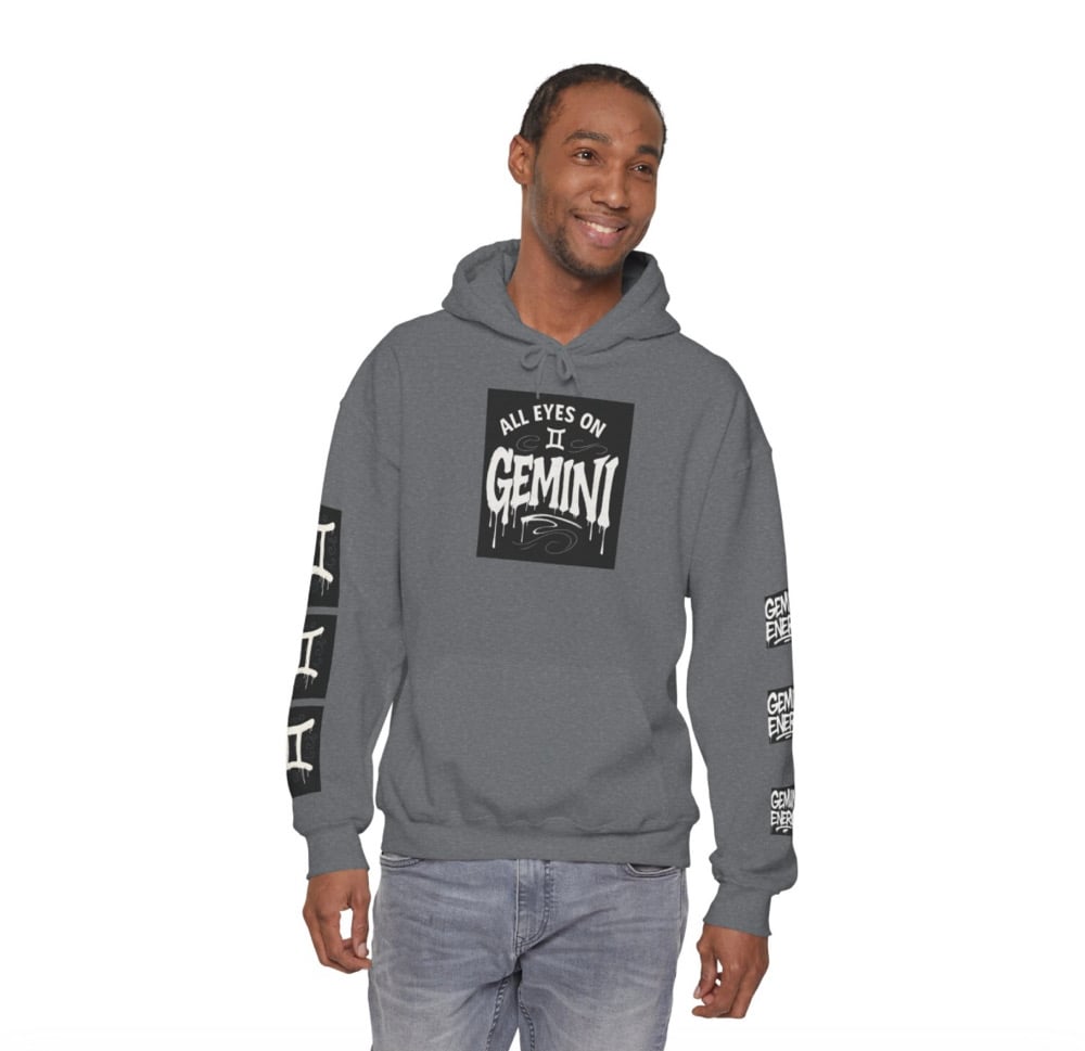 Image of Gemini Unisex Heavy Blend™ Hooded Sweatshirt