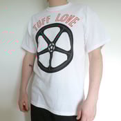 Image of TUFF LOVE Tee (White/Red/Black)
