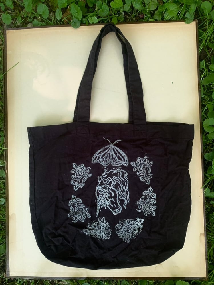 Image of Black Unicorn Tote