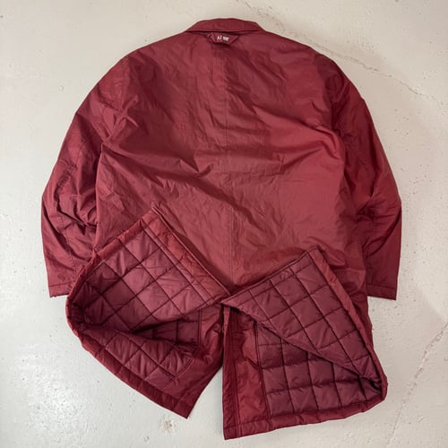 Image of 2000s Armani Jeans Nylon Trench, Size XL