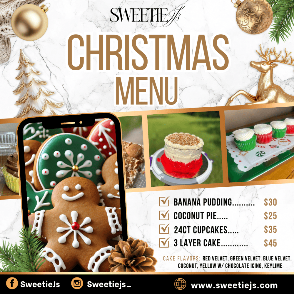 Image of Christmas Menu 