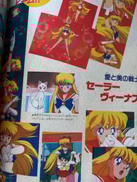 Image 2 of Sailor Moon Nakayoshi Anime Album vol. 2 Art Book
