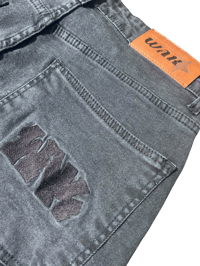 Image 3 of Black Jorts