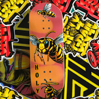 Image 3 of 33.3mm Popsicle(SQUIRE) UV Sensitive Color-shift "Holy Buzz" Real Wear Graphic