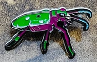 Image 2 of Green Tiger Beetle - Anna Chitty Wildlife Designs