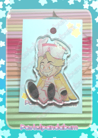 Hazbin Hotel - Abel Acrylic Pin badge