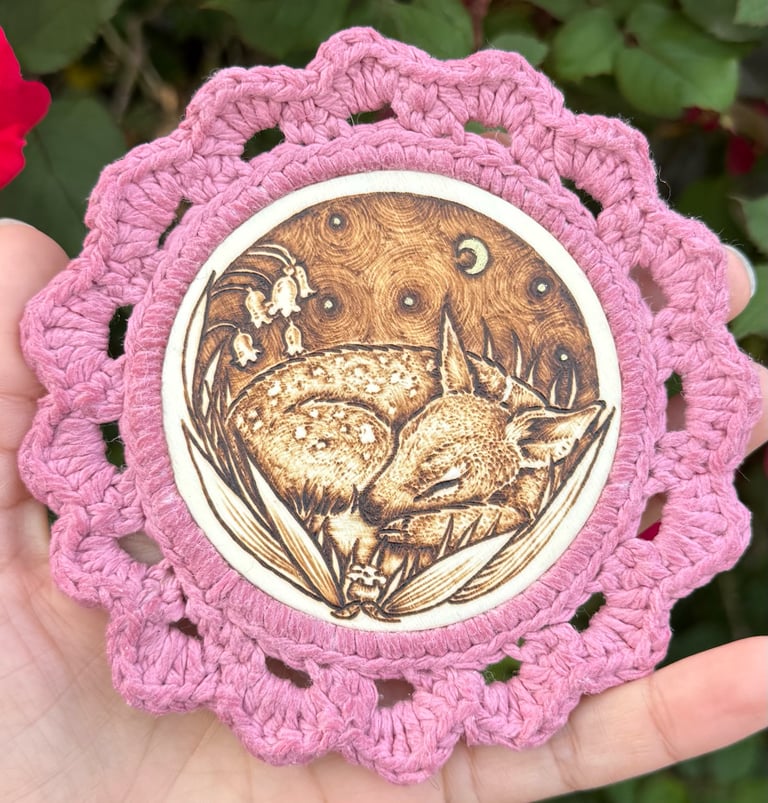 Dreamy Doe Wood Burning  Image 2