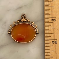 Image 1 of CARNELIAN FOB PENDANT 