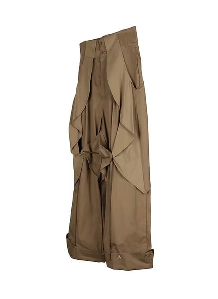 Image of ÆNRMÒUS - Bondage Shade Pants (Olive)