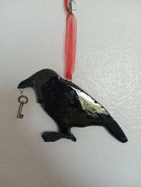 Image 3 of Crow with Antique Key 4
