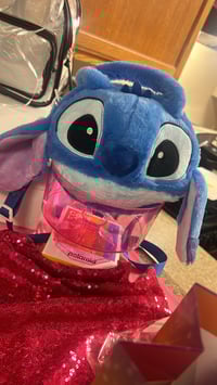 Image 3 of Stitch Plush Shoulder Bag