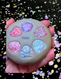 Image 3 of Holo Hearts Watercolor Big Eco Stone Palette LIMITED EDITION ✨