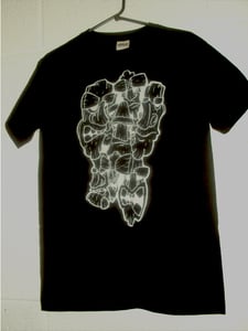 Image of LFO "Multi Tiki" T Shirt Black