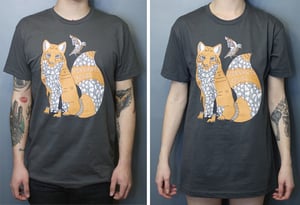 Image of Fox & Bird Tee shirt
