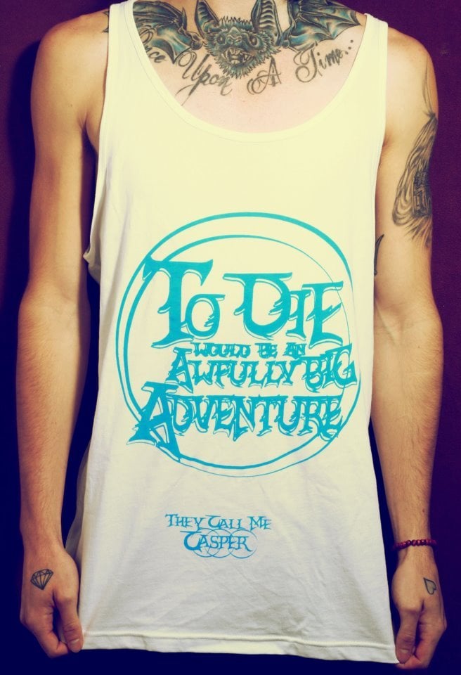 Image of Unisex To Die Would Be An Awfully Big Adventure Singlet