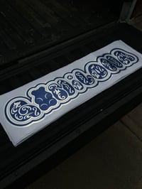 BLUE GOMILONA ENGRAVE (windshield) 