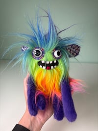 Image 4 of Silly Weighted Monster - Neon Rainbow