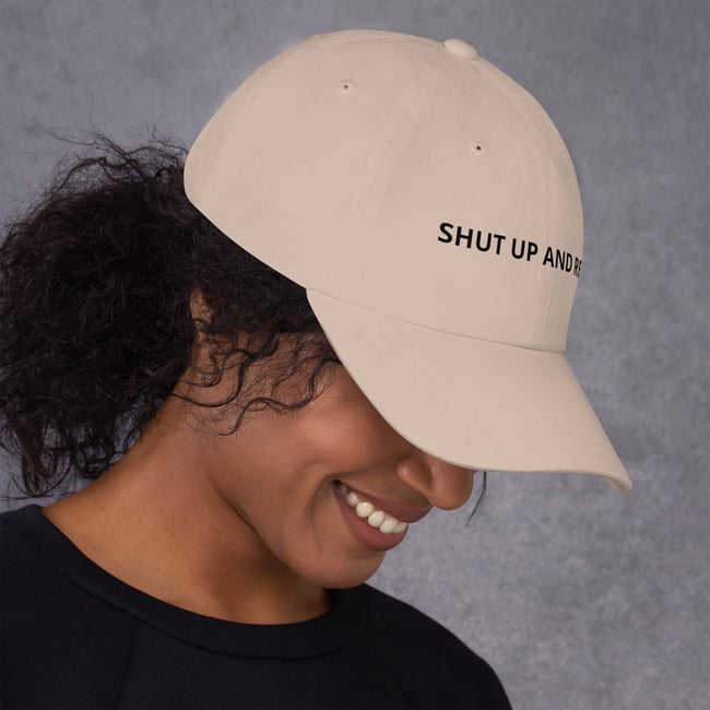 Shut Up & Read cap