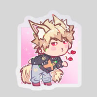 Image 6 of Matching BakuDeku Chibi Star Stickers Pt1