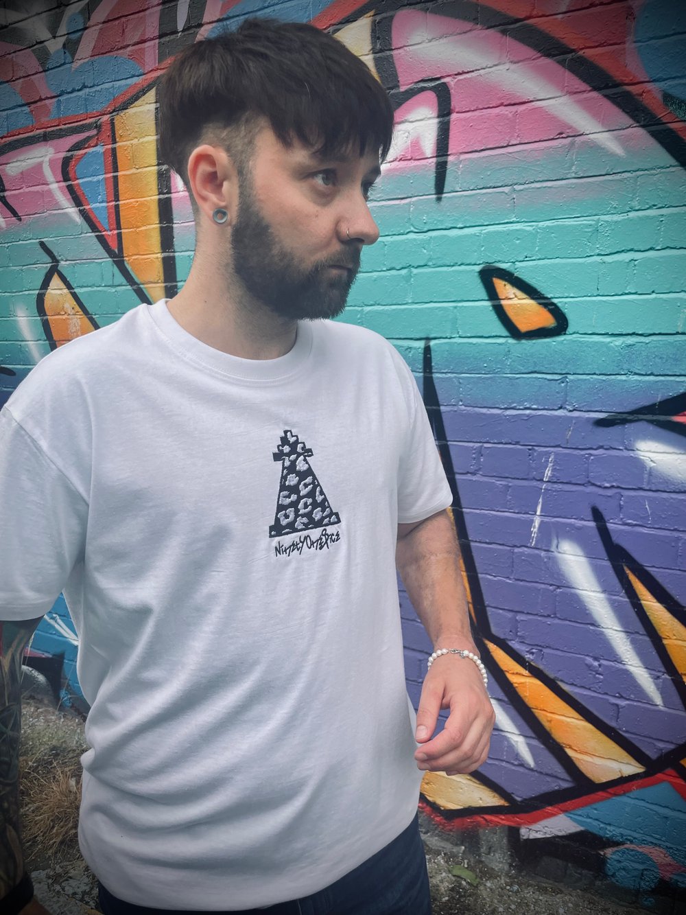 Image of Black Leopard Tee